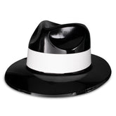 Black Gangster Fedora Hats